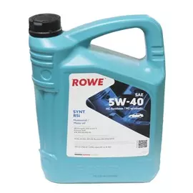 Моторное масло ROWE HIGHTEC SYNT RSi 5w-40 A3/B4 SN/CF синтетическое 4л