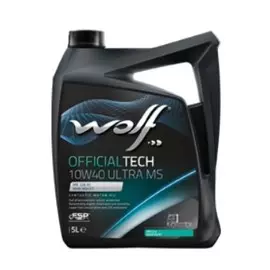 Моторное масло Wolf Officialtech ULTRA MS 10W40 синтетическое 5л