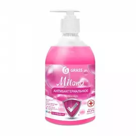 Мыло Grass "Milana Kids Fruit bubbles" жидкое антибактериальное флакон с дозатором 500 мл