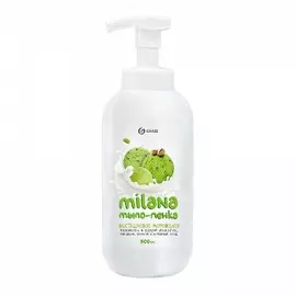 Мыло Grass "Milana мыло пенка сливочно-фисташковое мороженое" жидкое флакон с дозатором 500 мл