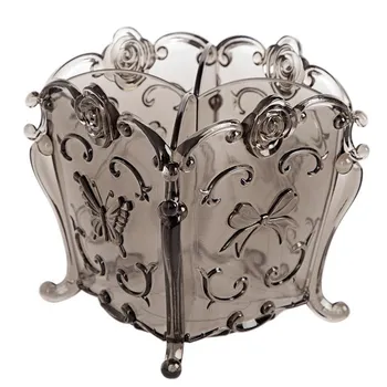 Коробка для макияжа, косметический органайзер Organizador De Maquillaje Butterfly Rangement Pinceaux Maquillage, держатель для кистей для макияжа, держатель для ручек