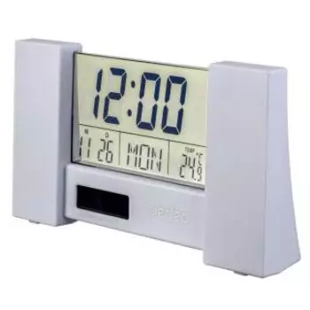 Часы настольные Perfeo СITY PF-S2056 белый (PF-A4691)
