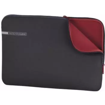 Чехол для ноутбука HAMA Neoprene 15.6 серый/красный (00101550)
