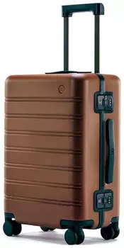 Чемодан Ninetygo Manhattan Frame Luggage 20 коричневый (111907)