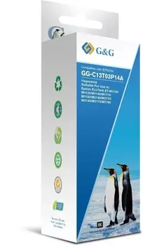 Чернила для картриджа G&G GG-C13T03P14A 110BK черный 140мл