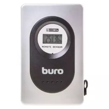 Цифровая метеостанция Buro H999E/G/T серебристый/черный