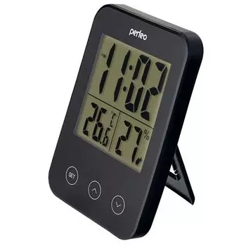 Цифровая метеостанция Perfeo TOUCH PF-S681 черный (PF-A4861)