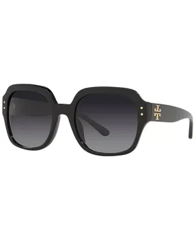 Женские поляризационные солнцезащитные очки, TY7143U Tory Burch, черный