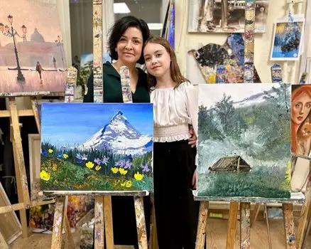 Подарочный сертификат «Семейный мастер-класс по рисованию» (3 часа, 2 человека)