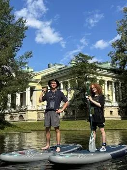 Подарочный сертификат «SUP прогулка по Каменному острову» (2 часа, 1 человек)