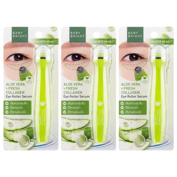 BABY BRIGHT Сыворотка для век с алоэ вера и свежим коллагеном 15 мл. 15 ml.