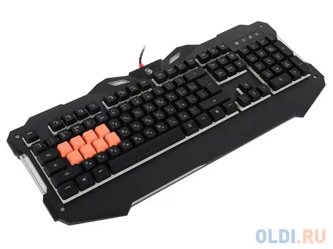 Клавиатура A4Tech Bloody B328 черный USB Multimedia Gamer LED