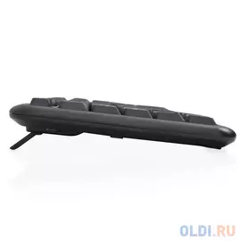 Клавиатура CBR KB 107, 107 кл., офисн., провод 1,4м, переключение языка 1 кнопкой (софт), USB