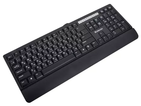 Клавиатура Defender Episode 950 USB проводная, слим, 104 клавиши + 6