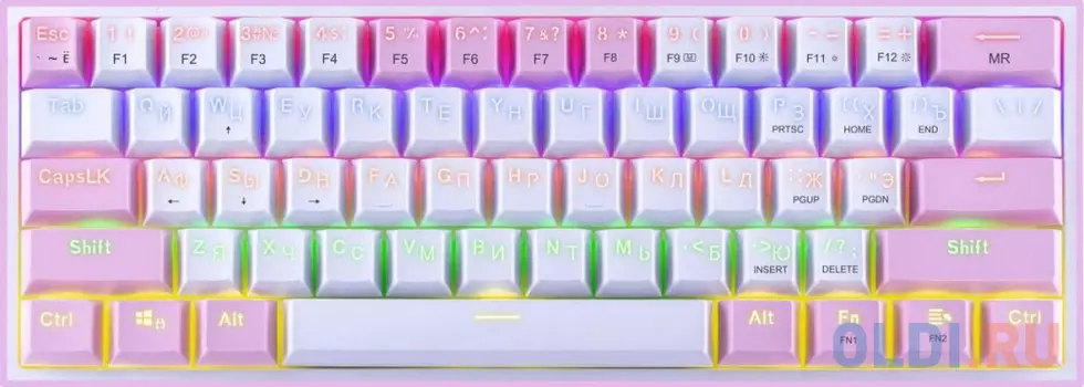 Клавиатура Defender FIZZ Pink USB