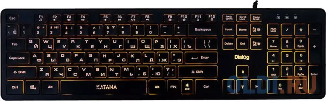 Клавиатура Dialog KK-ML17U Black USB