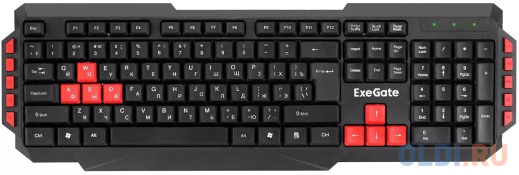 Клавиатура Exegate Professional Standard LY-505M Black USB