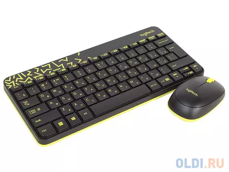 (920-008213) Клав. + Мышь Беспроводная Logitech Wireless Combo MK240 Nano Black