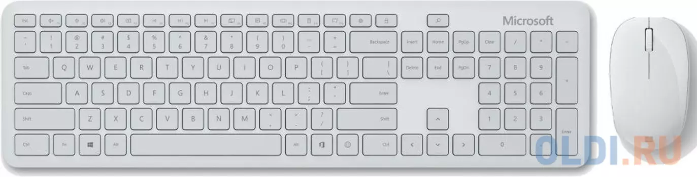 Клавиатура Microsoft Bluetooth Desktop QHG-00041 белый
