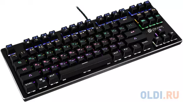 Клавиатура Oklick 967G Dark Force Black USB