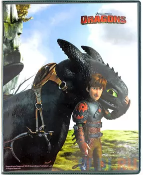 Касса Action! букв слогов и цифр Dragons 2 с файлом и вкладышем DR-CFL1