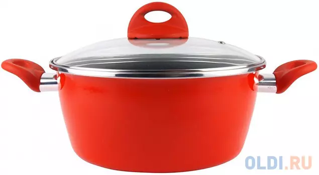 Кастрюля низкая с крышкой Vitrinor Pomodoro 20