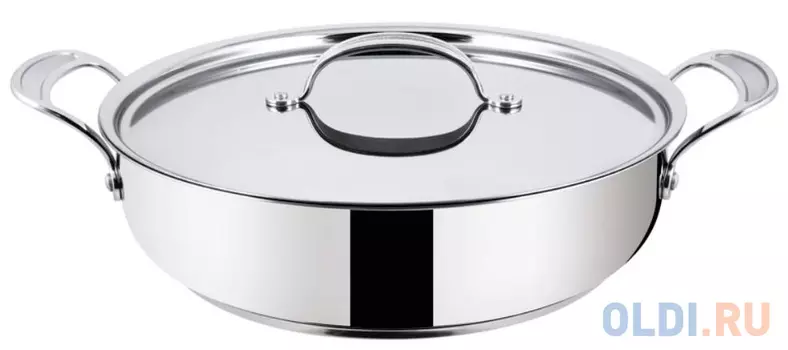 Кастрюля Tefal H8039944 d=30см (с крышкой) серебристый (2100098952)