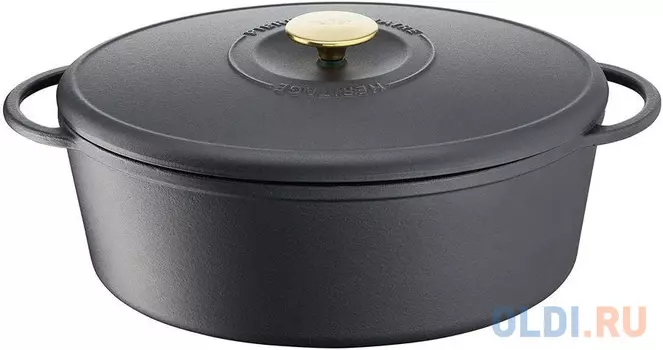 Кастрюля Tefal Heritage E2230604 7.2л. d=34см (с крышкой) серебристый (2100112464)