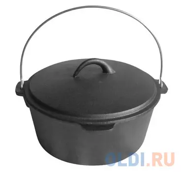 Казан Mallony КС-25 25 см 3.4 л чугун