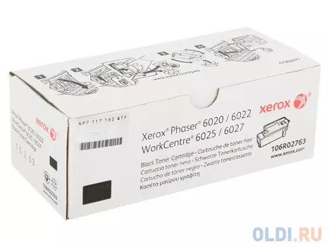 Картридж Xerox 106R02763 2000стр Черный