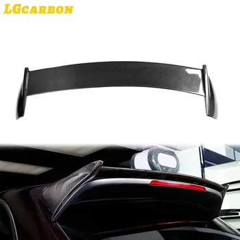 LGcarbon настоящее углеродное волокно задний спойлер на крышу багажника для Porsche Cayenne