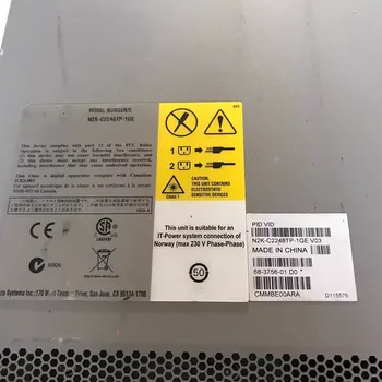 Для CISCO N2K-C2248TP-E-1GE 48-портовый гигабитный 4-портовый сетевой коммутатор 10G SFP 10G