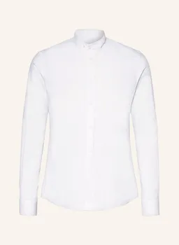 Рубашка Gottseidank Slim Fit mit Stehkragen, белый