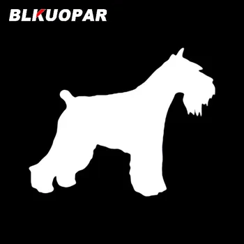 BLKUOPAR шнауцер собака животное силуэт автомобильные наклейки наклейка графика вырезанный бампер окна багажник ноутбук автомобильный Стайлинг