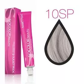 10sp matrix socolor.beauty, крем-краска перм. очень-очень светлый блондин серебристый жемчужный 90мл