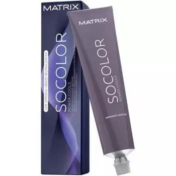 4AA Matrix Socolor.beauty, Крем-краска перманентная, Шатен глубокый пепельный 90 мл