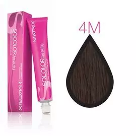 4m matrix socolor.beauty, крем-краска перманентная, шатен мокка 90мл