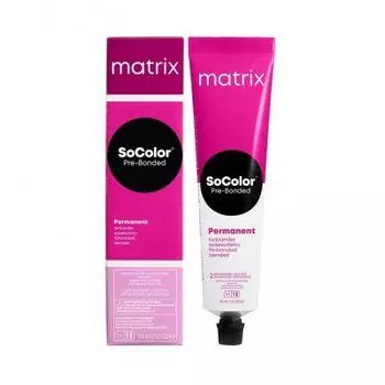 504NJ Matrix Socolor Pre-Bonded, Крем-краска перманентная, шатен натуральный 90 мл