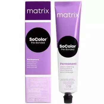 506N Matrix Socolor Pre-Bonded, Крем-краска перманентная, темный блондин 100% покрытие седины 90 мл