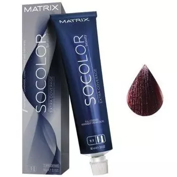 506RB Matrix Socolor.beauty, Крем-краска перм. темный блондин красно-коричневый 100% покрытие седины