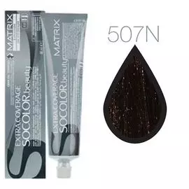507n matrix socolor.beauty, крем-краска перманентная, блондин 100% покрытие седины 90мл