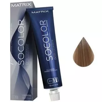 510NA Matrix Socolor Pre-Bonded, очень-очень светлый блондин нат. пепельный 100% покрытие седины