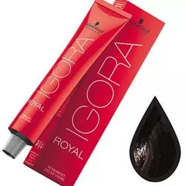 5 краска "igora royal" 5-63 светлый коричневый шоколадный матовый