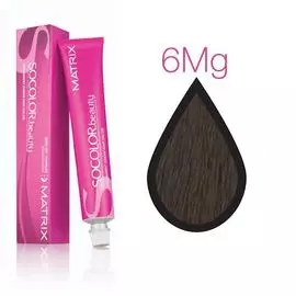 6mg matrix socolor.beauty, крем-краска перманентная, темный блондин мокка золотистый 90 мл