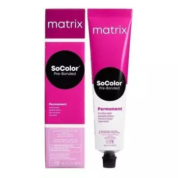 6NA Matrix Socolor Pre-Blonded, Крем-краска перманентная, темный блондин натуральный пепельный 90 мл