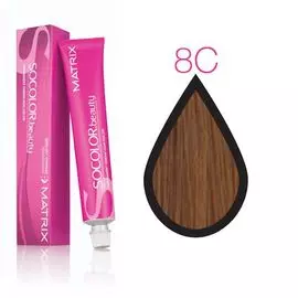 8c matrix socolor.beauty, крем-краска перманентная, соколор.бьюти 90мл