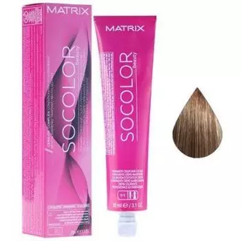 8G Matrix Socolor.beauty, Крем-краска перманентная, Светлый Блондин золотистый 90 мл