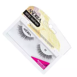 Andrea curl 92 blk накладные ресницы черные (l