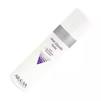 ARAVIA Professional, AHA Glycolic Tonic, Тоник с фруктовыми кислотами, 250 мл