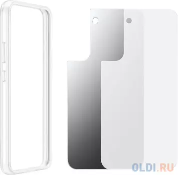 Чехол (клип-кейс) Samsung для Samsung Galaxy S22+ Frame Cover прозрачный (EF-MS906CTEGRU)